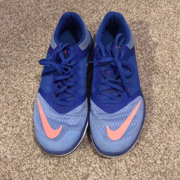 Nike Shoes - blue/orange nike running shoes